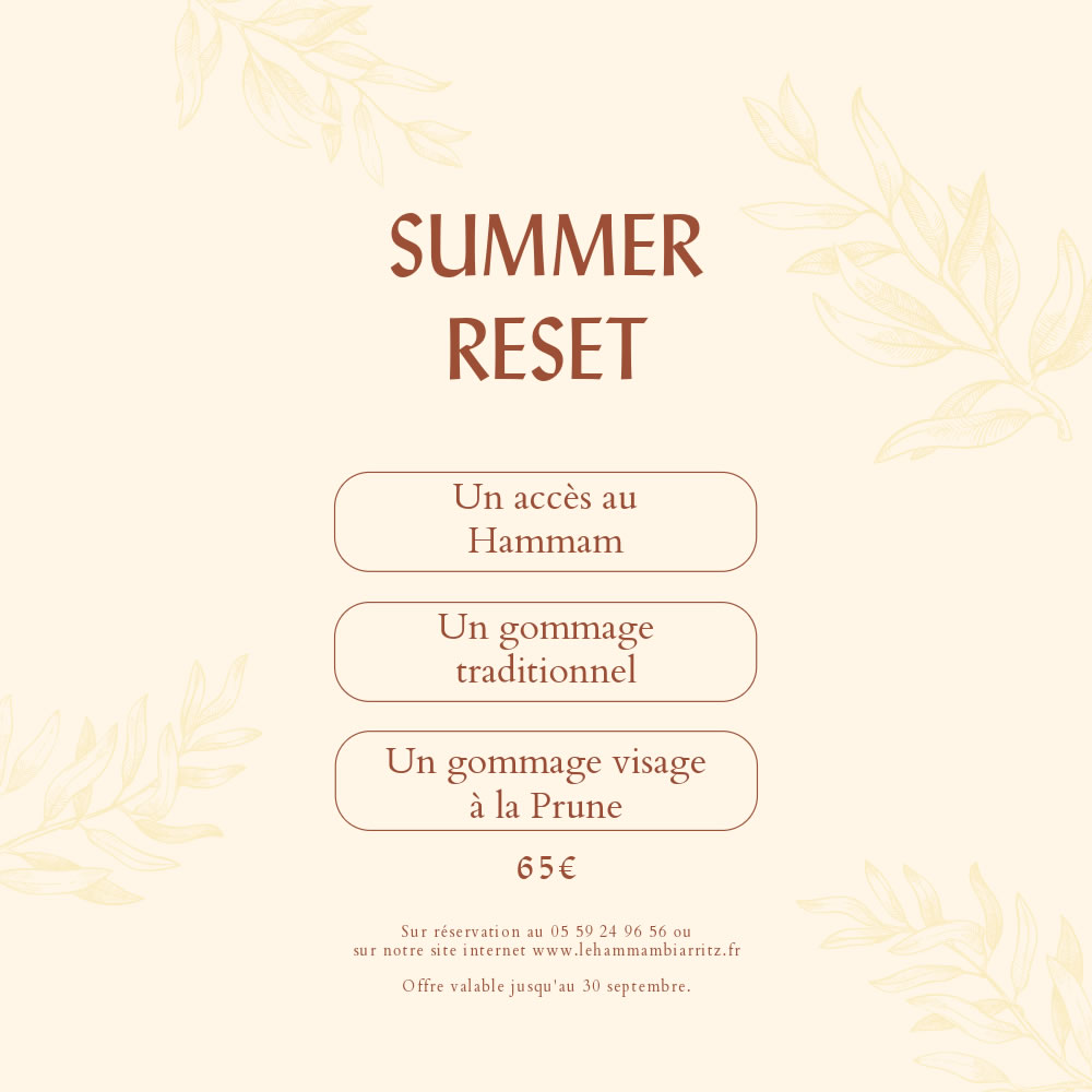 Summer Reset