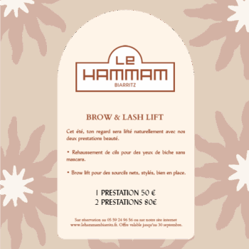 Brow lift : Rehaussement de cils ou sourcils + teinture