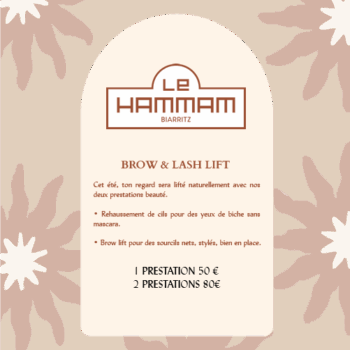 Brow lift : Rehaussement de cils ou sourcils + teinture