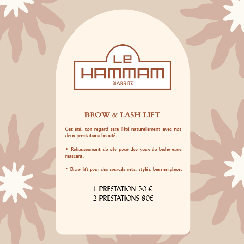 Brow lift : Rehaussement de cils ou sourcils + teinture